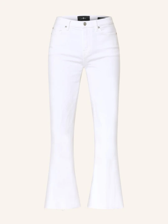 Zdjęcie produktu 7 For All Mankind Krótkie Dżinsy Cropped Dojo weiss LLS White