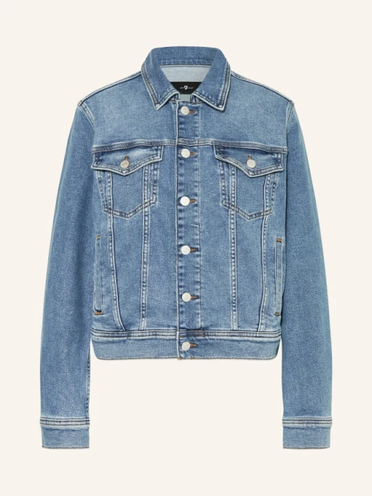 Zdjęcie produktu 7 For All Mankind Kurtka Dżinsowa Adi Trucker blau NIEBIESKI