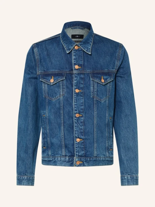 Zdjęcie produktu 7 For All Mankind Kurtka Dżinsowa Perfect Jacket blau 3LO Mid Blue