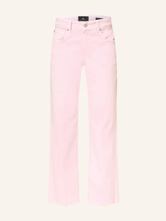 Zdjęcie produktu 7 For All Mankind Proste Dżinsy Calie Straight Ankle rosa 3C8 Pink