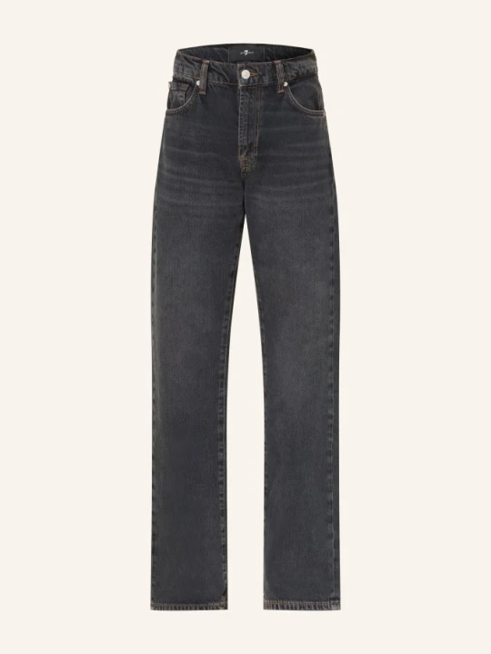 Zdjęcie produktu 7 For All Mankind Proste Dżinsy Tess Trouser schwarz 21B Stormwave