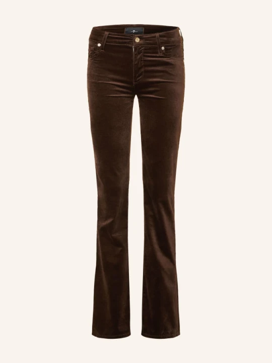 Zdjęcie produktu 7 For All Mankind Spodnie Dżinsowe The Leggy Bootcut braun CIEMNOBRĄZOWY