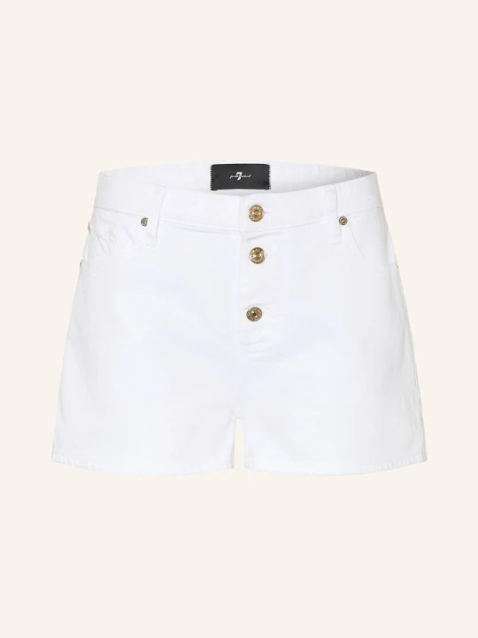 Zdjęcie produktu 7 For All Mankind Szorty Jeansowe Easy weiss 45C SNOW