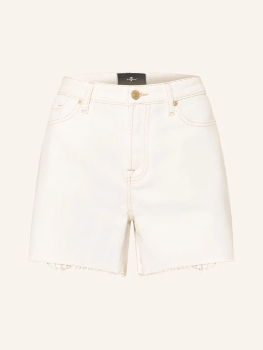 Zdjęcie produktu 7 For All Mankind Szorty Jeansowe Monroe weiss MKY White