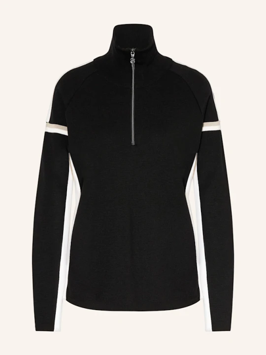Zdjęcie produktu 8848 Altitude Sweter Typu Troyer Monterosa Z Wełny Merino schwarz