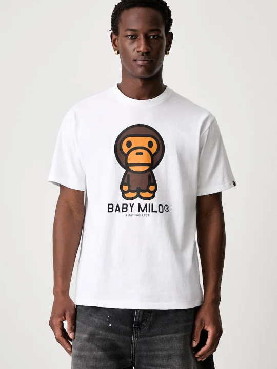 Zdjęcie produktu A Bathing Ape Baby Milo T-shirt bawełniany męski