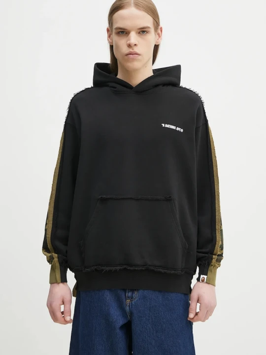 Zdjęcie produktu A Bathing Ape bluza 1St Camo Blocking Raw Edge