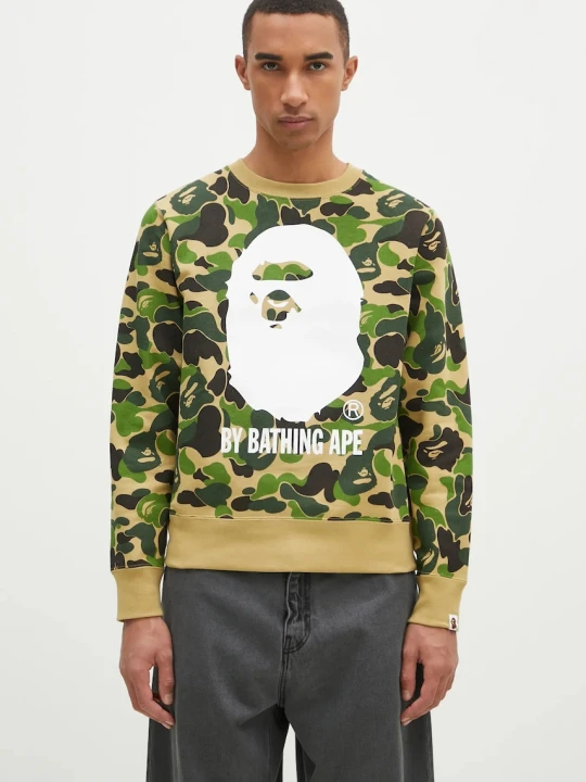 Zdjęcie produktu A Bathing Ape bluza bawełniana Abc Camo