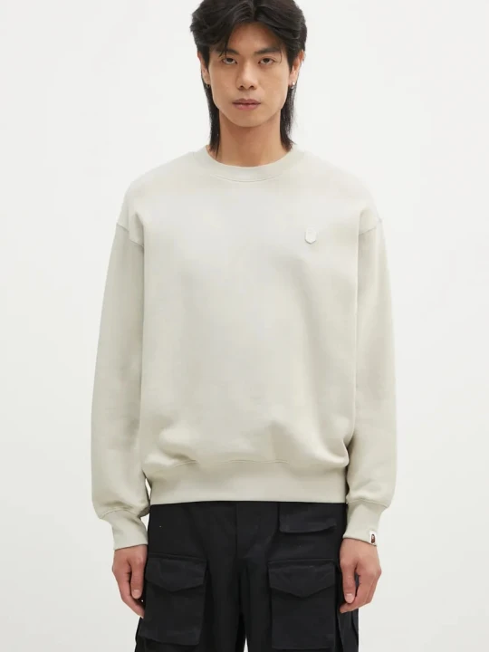 Zdjęcie produktu A Bathing Ape bluza ONE POINT RELAXED FIT CREWNECK SWEATSHIRT