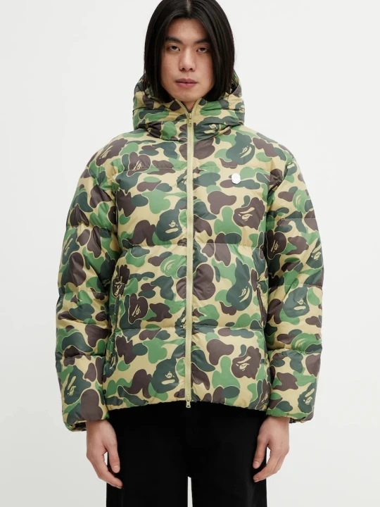 Zdjęcie produktu A Bathing Ape kurtka puchowa ABC Camo