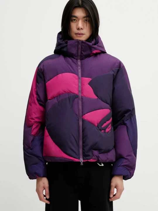 Zdjęcie produktu A Bathing Ape kurtka puchowa Mega Color Camo