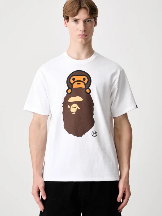 Zdjęcie produktu A Bathing Ape Milo On Ape Head T-shirt bawełniany męski
