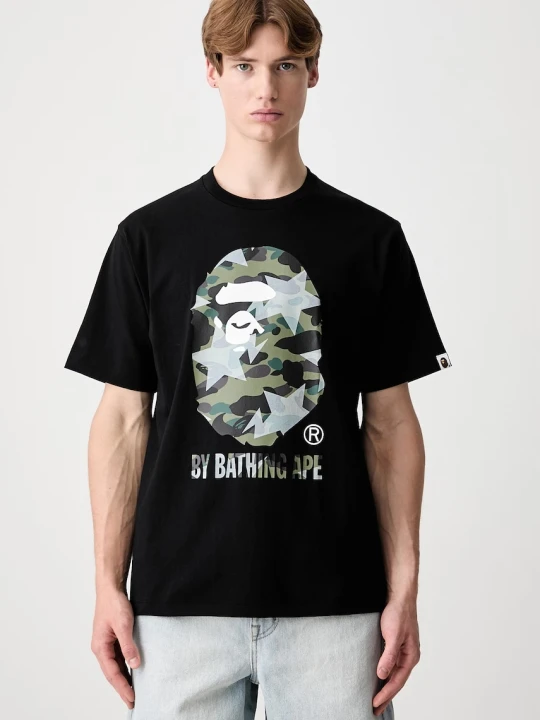 Zdjęcie produktu A Bathing Ape STA Over Print 1st Camo T-shirt męski z bawełną