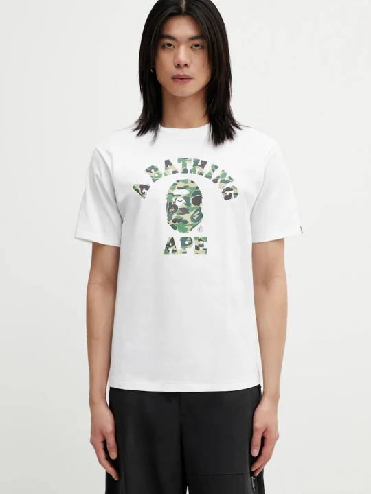 Zdjęcie produktu A Bathing Ape t-shirt bawełniany ABC Camo College