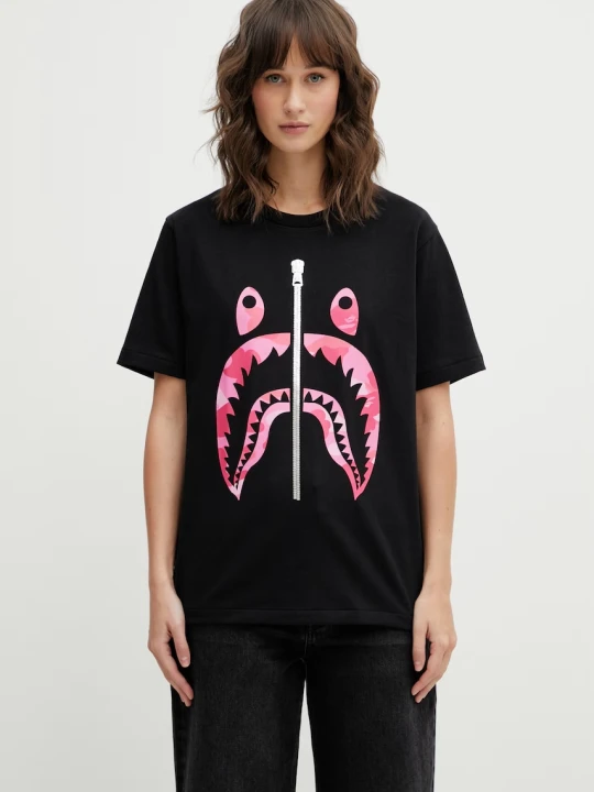 Zdjęcie produktu A Bathing Ape t-shirt bawełniany Camo Shark