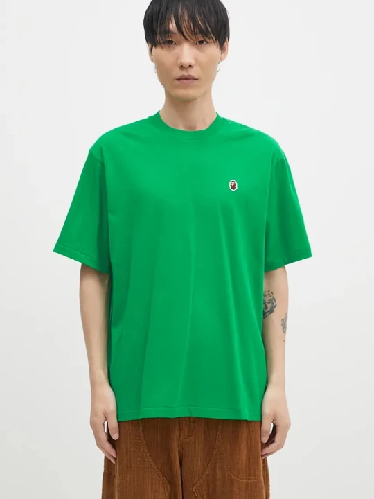 Zdjęcie produktu A Bathing Ape t-shirt bawełniany ONE POINT RELAXED FIT TEE