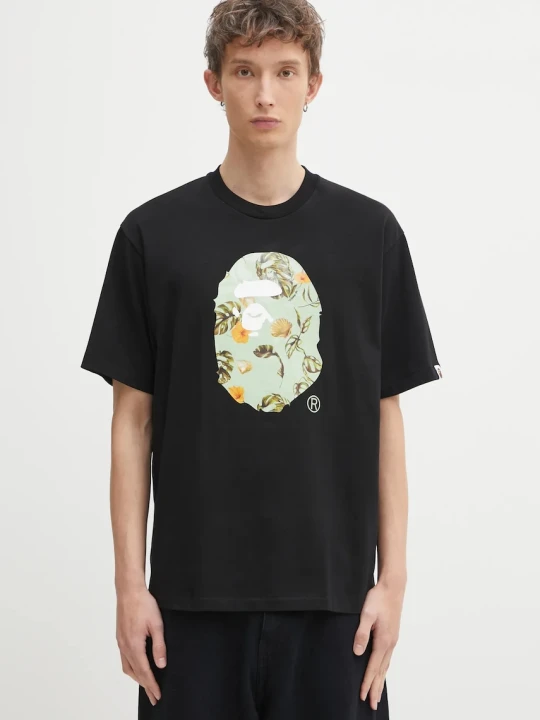 Zdjęcie produktu A Bathing Ape t-shirt bawełniany Vacation Pattern APE Head