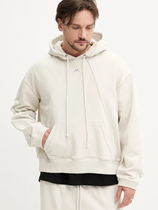 Zdjęcie produktu A-COLD-WALL* bluza bawełniana Millbank Hoodie beżowy