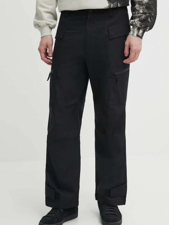 Zdjęcie produktu A-COLD-WALL* spodnie bawełniane Static Zip Pant czarny
