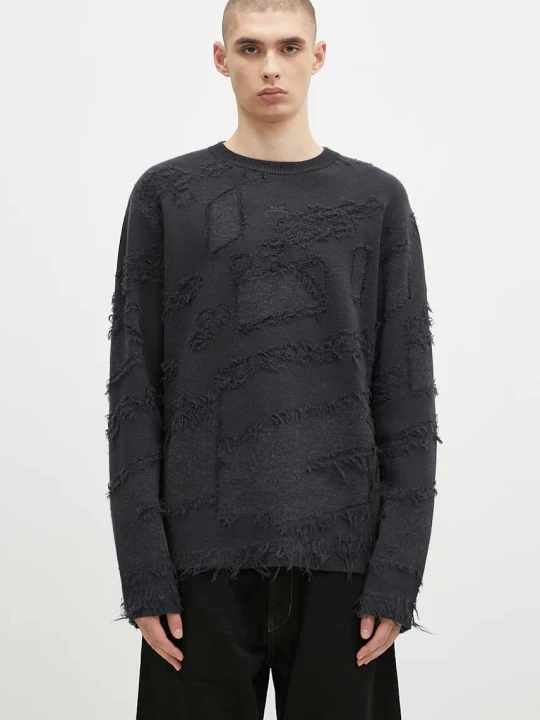 Zdjęcie produktu A-COLD-WALL* sweter wełniany Frontage Knit Crewneck