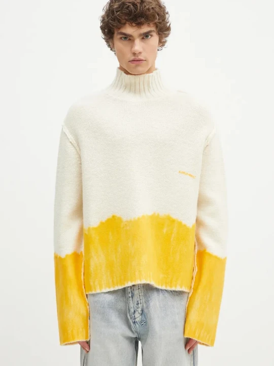 Zdjęcie produktu A-COLD-WALL* sweter wełniany Saturate Knit High Neck