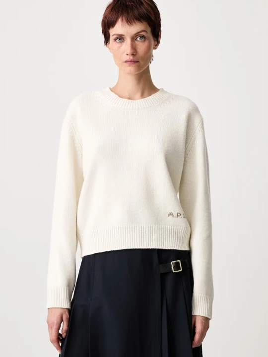 Zdjęcie produktu A.P.C. Anna sweter wełniany damski