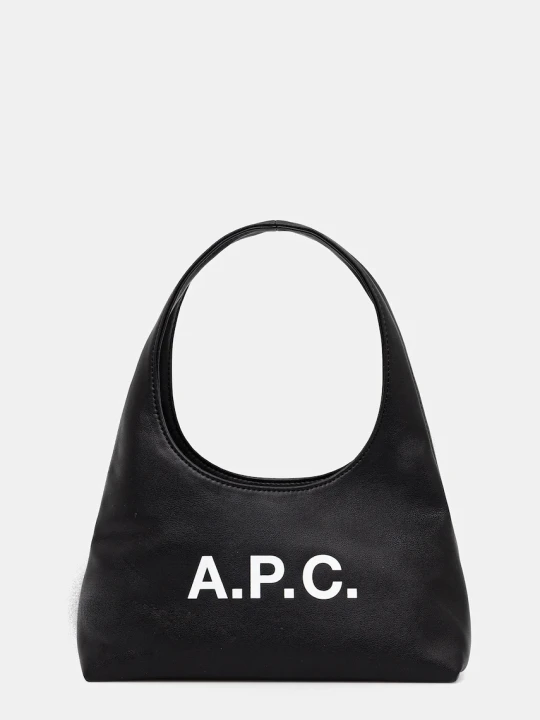 Zdjęcie produktu A.P.C. baby ninon shoulder torebka hobo damska z imitacji skóry