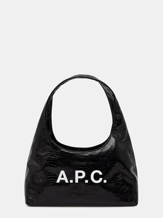 Zdjęcie produktu A.P.C. baby ninon torebka shopper damska z imitacji zamszu