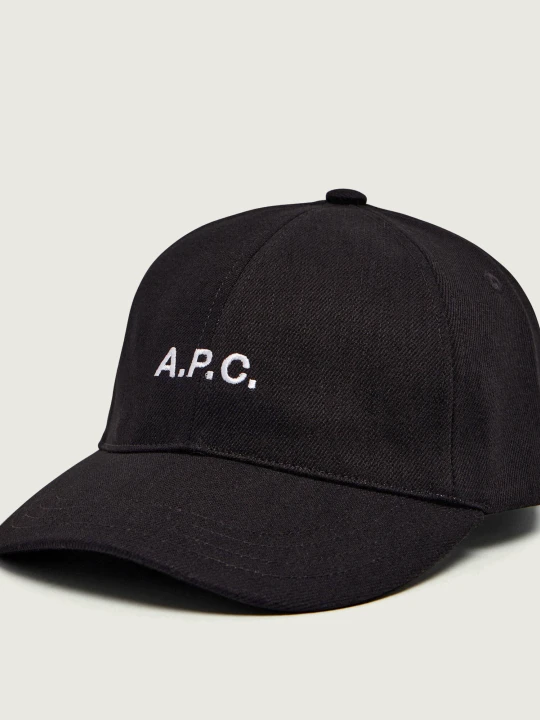 Zdjęcie produktu A.P.C. Bejsbolówka Charlie czarny