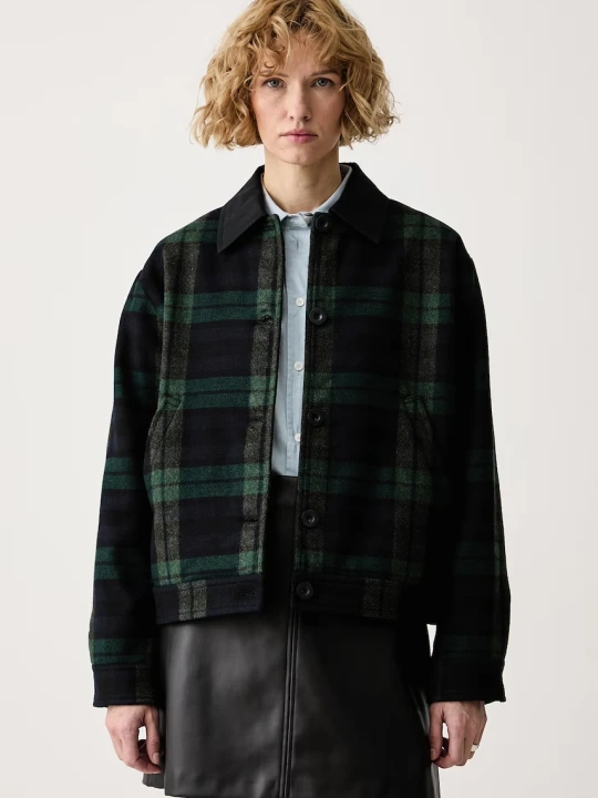 Zdjęcie produktu A.P.C. blouson anna krótka kurtka damska z wełną