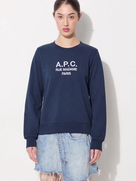 Zdjęcie produktu A.P.C. bluza bawełniana Sweat Tina