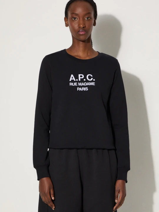 Zdjęcie produktu A.P.C. bluza bawełniana Sweat Tina