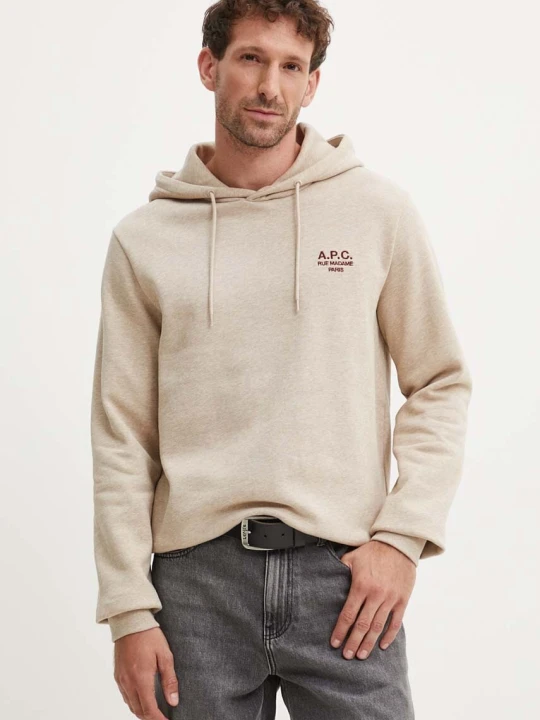 Zdjęcie produktu A.P.C. bluza hoodie standard rue madame GOTS
