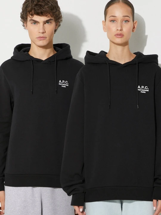 Zdjęcie produktu A.P.C. bluza hoodie standard rue madame GOTS