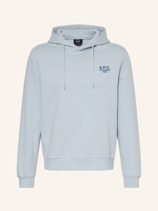 Zdjęcie produktu A.P.C. Bluza Z Kapturem blau JASNONIEBIESKI