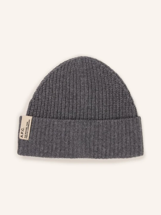 Zdjęcie produktu A.P.C. Czapka grau SZARY
