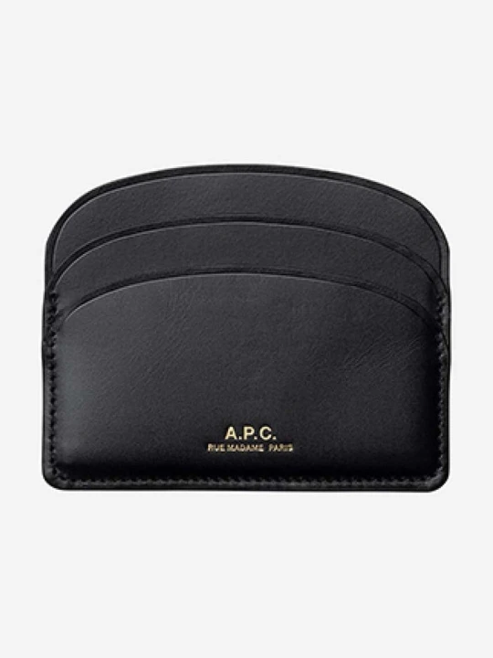 Zdjęcie produktu A.P.C. etui na karty skórzane