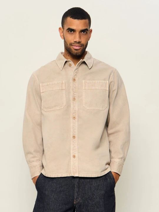 Zdjęcie produktu A.P.C. Jeansowa koszula | Loose fit beżowy