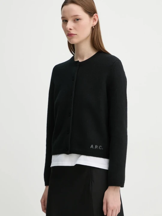 Zdjęcie produktu A.P.C. kardigan wełniany cardigan mila
