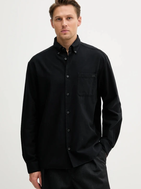 Zdjęcie produktu A.P.C. koszula bawełniana Chemise Mateo Logo