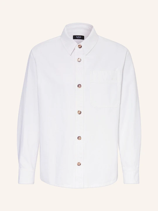 Zdjęcie produktu A.P.C. Koszula Relaxed Fit weiss KREMOWY