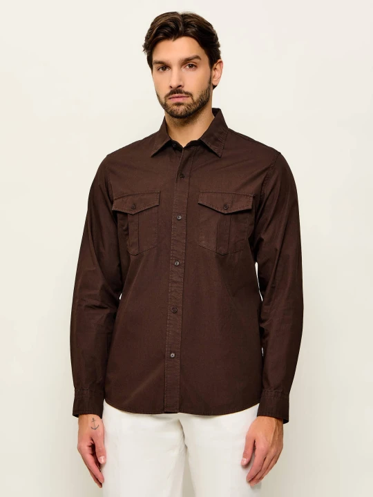 Zdjęcie produktu A.P.C. Koszula Warren | Regular Fit brązowy
