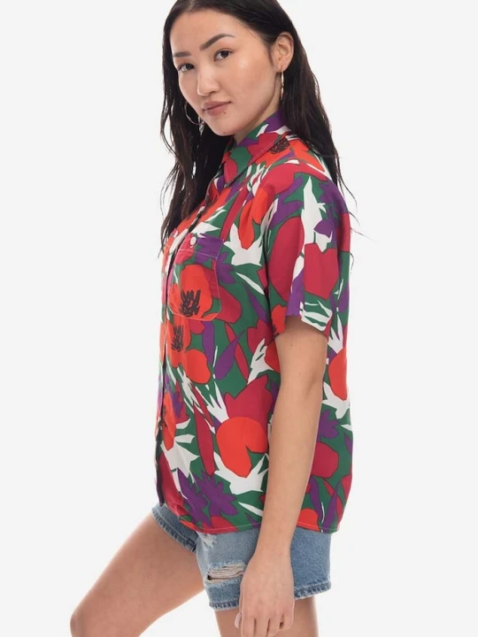 Zdjęcie produktu A.P.C. koszula z domieszką lnu