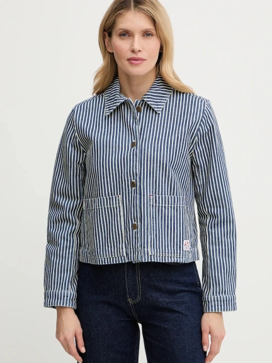 Zdjęcie produktu A.P.C. kurtka jeansowa Veste Frida niebieski