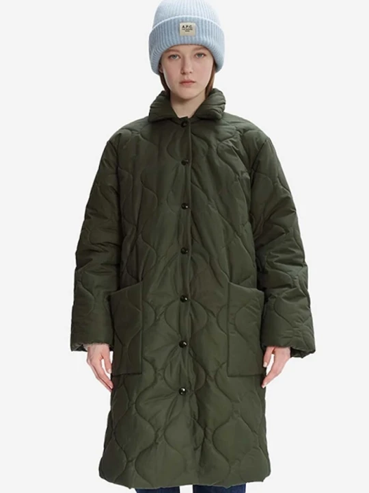 Zdjęcie produktu A.P.C. kurtka Manteau Sarah zielony