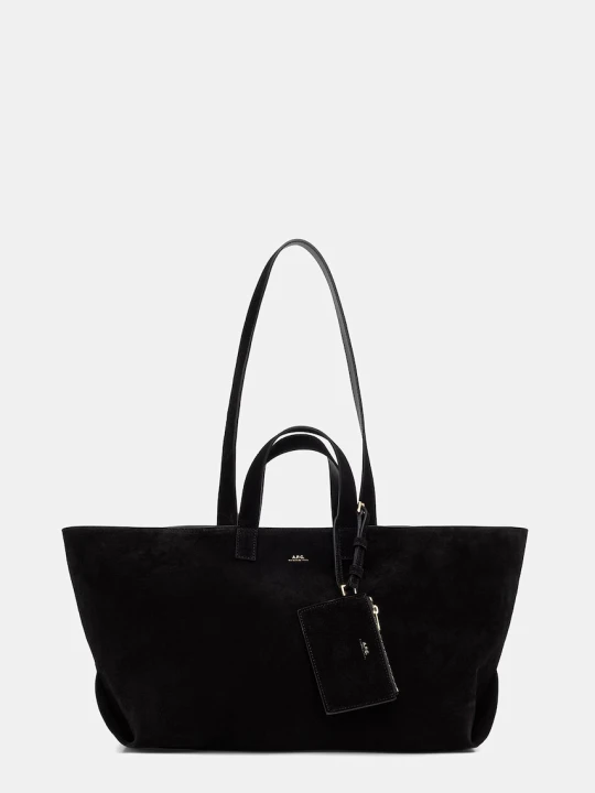 Zdjęcie produktu A.P.C. LE DRUMMER torebka shopper damska zamszowa