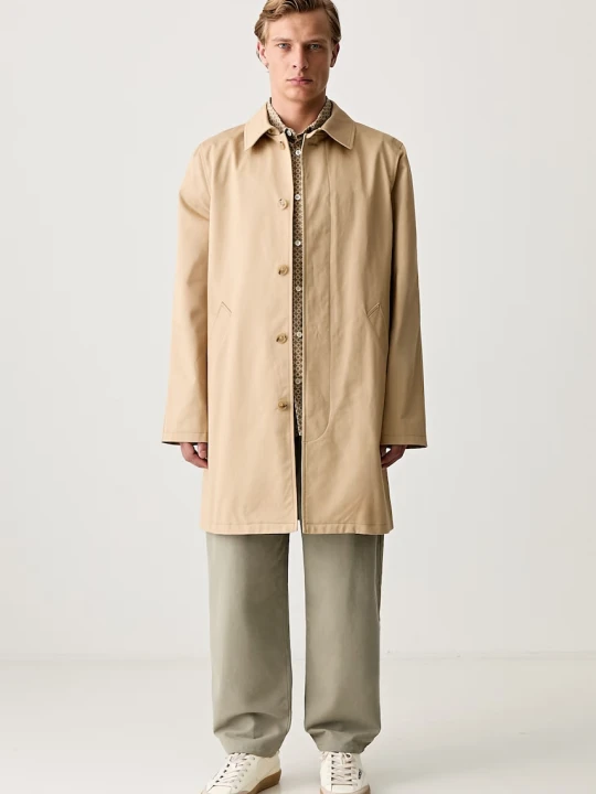 Zdjęcie produktu A.P.C. Mac Ville płaszcz bawełniany męski