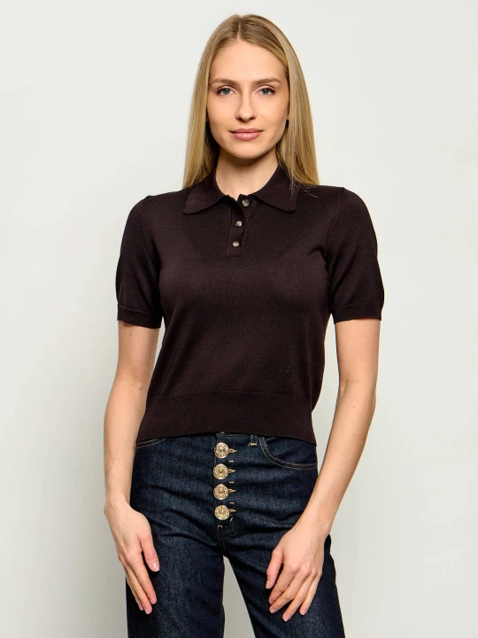 Zdjęcie produktu A.P.C. Polo Ruby | Regular Fit brązowy
