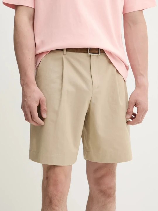 Zdjęcie produktu A.P.C. short crew szorty eleganckie bawełniane męskie