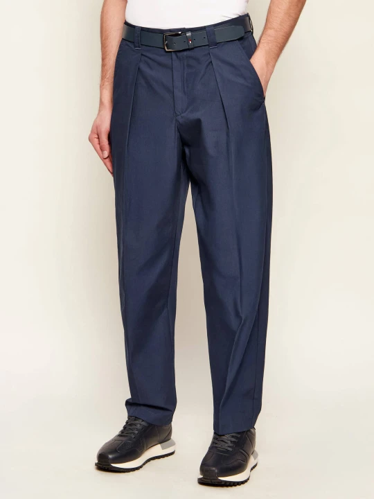 Zdjęcie produktu A.P.C. Spodnie chino Renato | Relaxed fit granatowy